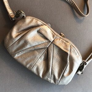 Bronze clutch/shoulder bag